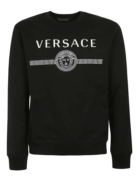 versace many logos sweatshirt|versace graphic tee.